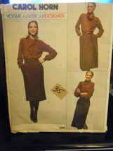 Vogue American Designer Carol Horn 2299 Misses Skirt Pattern - Size 10 - £7.06 GBP