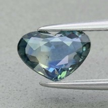Blue/Green Sapphire Heart, 1.15cwt. Earth Mined. Appraised: $310US. - £114.99 GBP
