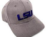 MVP LSU Louisiana State Tigers Logo Dark Grey Curved Bill Adjustable Hat - $17.59