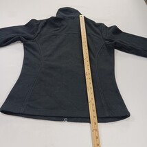 Columbia XL0098 Women's Black Pocket Full Zip Fleece Jacket Size Medium Chest 38 image 7