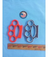 LOT of 2 ABS (hardhat plastic) Knuckles for a good throat punch One size - $10.94 CAD