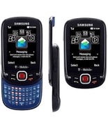 Samsung Smiley SGH-T359 Black T-Mobile-GSM-Qwerty-Cell Phone-Camera - £51.14 GBP