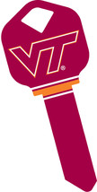 NCAA Virginia Tech Keys and Keychain.  Schlage and Qwikset Keys - $5.89