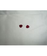 Ruby Pair Loose Faceted Gemstone  #G18 - $79.99
