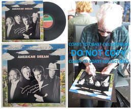 Graham Nash Signed Crosby Stills Nash &amp; Young American Dream Album COA Proof - £317.30 GBP