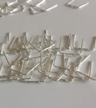 500pcs Twist Connctor Pins 13MM Silver Chandelier Parts Lamp Crystal Prism Bead - £10.62 GBP