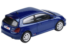 2001 Honda Civic Type R EP3 Vivid Blue Pearl Metallic 1/64 Diecast Car Paragon M - £20.51 GBP