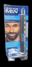 Just For Men 1-Day Beard &amp; Brow Temporary Color Black for Fuller Look (0... - €11,94 EUR