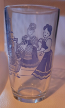 VTG Kraft Cheese Spread Glass Jar Ick Blue People Juice Swanky Swig - $168.99 MXN