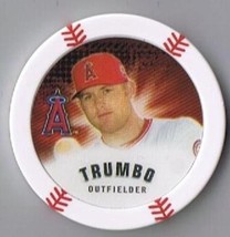 2013 Topps Baseball Poker Chipz MARK TRUMBO Los Angeles Angels - £2.22 GBP