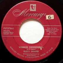 Rusty Draper - Are You Satisfied / Wabash Cannonball [7&quot; 45 rpm Single] 1955 - £1.80 GBP