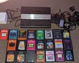 Atari 7800 System 21  games Hook Up&#39;s, Joysticks And Paddle Controls All... - $267.29