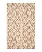 EORC LLC, FL35IV4X6 Machine-Made Polypropylene Distressed Bohemian Isabella Rug, - $88.15