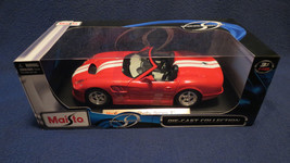 Shelby Series 1 Special Edition Die-cast Model Car 1:18 Maisto Red Conve... - $25.81
