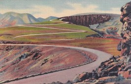 Rocky Mountain National Park Tundra Curves Trail Ridge Colorado CO Postcard D14 - £2.39 GBP