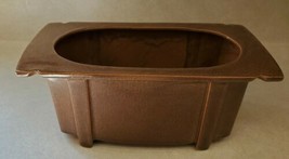 Vintage Red Wing Pottery Box Planter Small #900 USA - Brown - £35.45 GBP