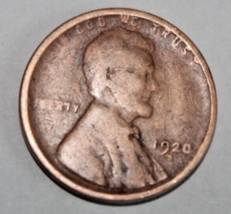 1920 S  penny, mistrike- &quot;IN GOD WE TRUST&quot; - $170.99
