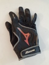 Mizuno TechFire Size L Batters Glove Right Hand For LH Batter Adult Black - £7.81 GBP