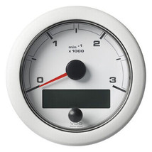 Veratron 3-3/8&quot; (85MM) OceanLink NMEA 2000 Tachometer - 3000 RPM - White Dial &amp; - £159.38 GBP