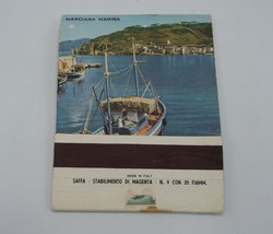 Marciana Marina Italy Souvenir Jumbo Matchbook Cover - £11.67 GBP