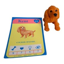 Puppy In My Pocket Cocker Spaniel Dog Kent #15 Series 1 Vintage 1993 wit... - $8.86