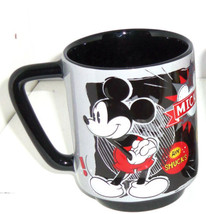 Disney Store Mickey Mouse Mug Cartoon Classic Gray Black Coffee Cup New - $49.95