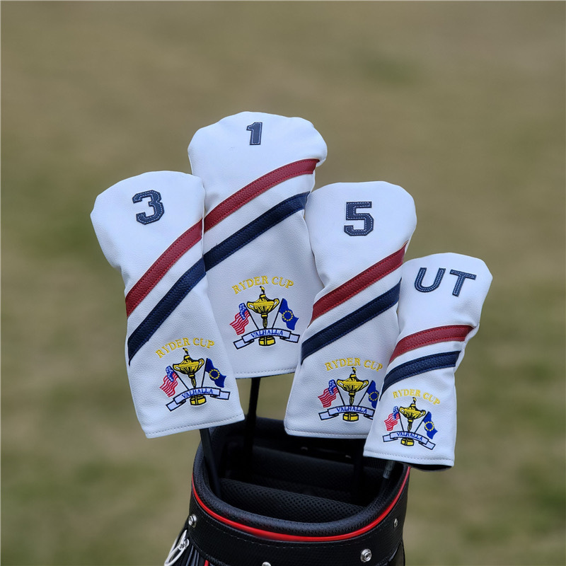 Golf Driver Fairway Wood Hybrid Iron Putter Head Cover Ryder Trophy Cup - $12.80+