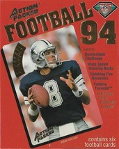 Troy Aikman 1994 Action Packed Package Cover Card # 1 - £2.37 GBP