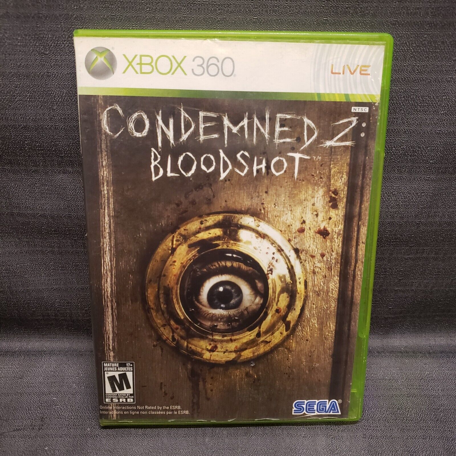 Condemned 2: Bloodshot (Microsoft Xbox 360, 2008) Video Game - $15.00