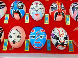 China Beijing Opera Types Of Facial Makeup In Operas Masks set- incomplete - £27.02 GBP