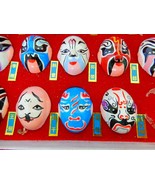 China Beijing Opera Types Of Facial Makeup In Operas Masks set- incomplete - £26.11 GBP