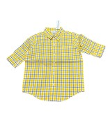 Janie and Jack Plaid Button Down Shirt Size  5  New with tags - $27.08 CAD