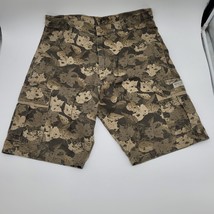 Wrangler Cargo Shorts Men’s 32 Green Camo Pockets Camouflage Vintage Exc Cond!!! - £12.45 GBP
