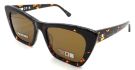 Otis Eyewear Sunglasses Vixen 53-19-145 Fire Tortoise / Brown Polarized ... - £140.68 GBP