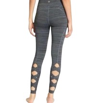 ATHLETA gray space dye full length criss cross leggings size xs - $24.19