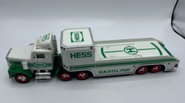Vintage Hess Toy Truck Helicopter Carrier 1995 Truck Only with Working L... - $7.59