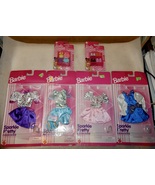 1995/97 Vintage Barbie Sparkle Pretty Fashions NIP Mattel 4ea + Shoes Purses 12D - $49.99