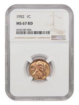 1952 1C NGC MS67RD - £692.02 GBP