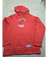 Under Armour UA Loose Coldgear Miami Heat Combine NBA  Red Hoodie  Size M - €11,13 EUR Under Armour UA Loose Coldgear Miami Heat Combine NBA  Red Hoodie  Size M - €11,13 EUR