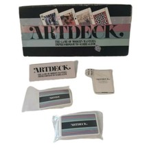Vintage 80s Artdeck Game of Modern Masters Impressionism Surrealism Complete  - £27.68 GBP