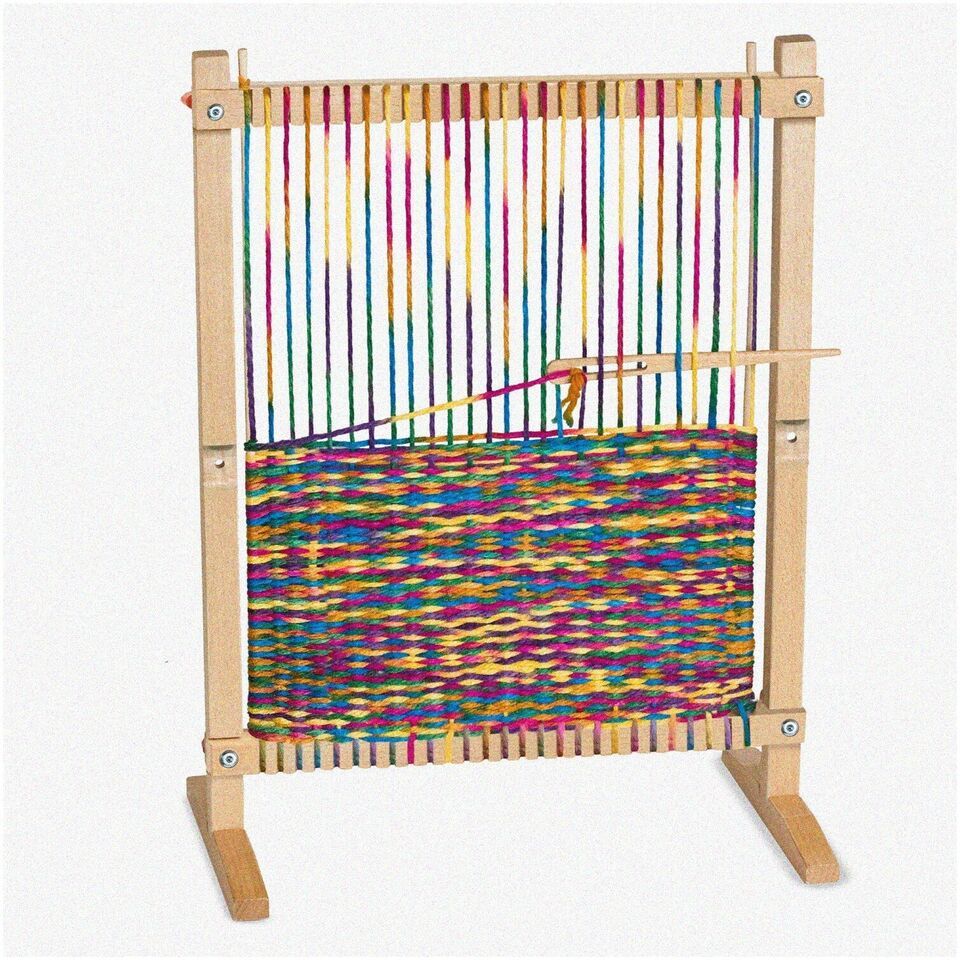 EcoWeave Deluxe - Sustainable Wooden Multi-Weaving Loom Art
