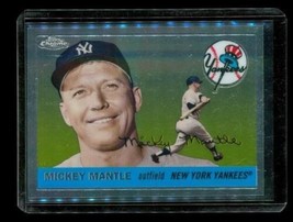 2008 Topps Chrome Baseball Trading Card MMSC51 Mickey Mantle New York Yankees - £7.95 GBP