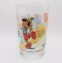 McDonalds Walt Disney 100 Years Of Magic Anniversary Glass Pinocchio - $10.61