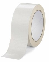 6 Rolls Carton Sealing White Acrylic Packing Tape Box Shipping 48mm x 914m - £116.66 GBP