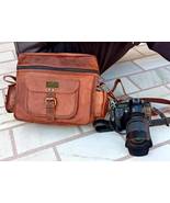 Leather Camera Bag, Vintage Camera Shoulder Bag, Camera Gift Bag Camera ... - £52.70 GBP