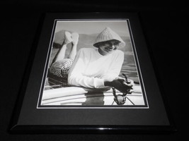Audrey Hepburn wearing sun hat Framed 11x14 Photo Display - $34.64