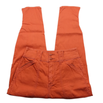 Joie Womens Mirenda High Rise Waist Straight Leg Pants Size 2 Orange - $523.10 MXN