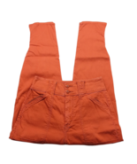 Joie Womens Mirenda High Rise Waist Straight Leg Pants Size 2 Orange - €23,72 EUR