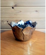 Silver Pewter Floral Vintage Candle Holder - $27.41 CAD