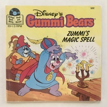 Gummi Bears: Zummi&#39;s Magic Spell 7&#39; Vinyl Record / 24 Page Book - £67.58 GBP